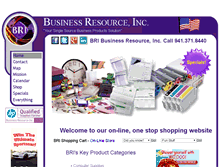 Tablet Screenshot of businessresourceinc.com